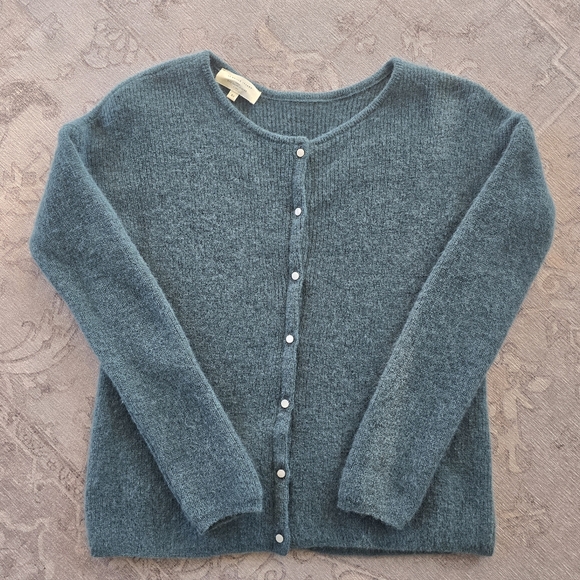 Sezane Sweaters - Sezane Gaspard Cardigan Sage - Size XS